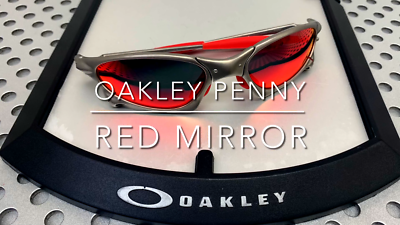 OAKLEY PENNY POLISHE サングラス ジャンク品 LINEGEAR Red Mirror Polarized Lens for Oakley Penny [PE-RM-POLA