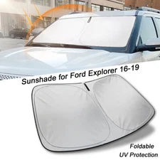 For Ford Explorer 2016-2019 Car Windshield Sun Shade Reflective UV Cover Shield