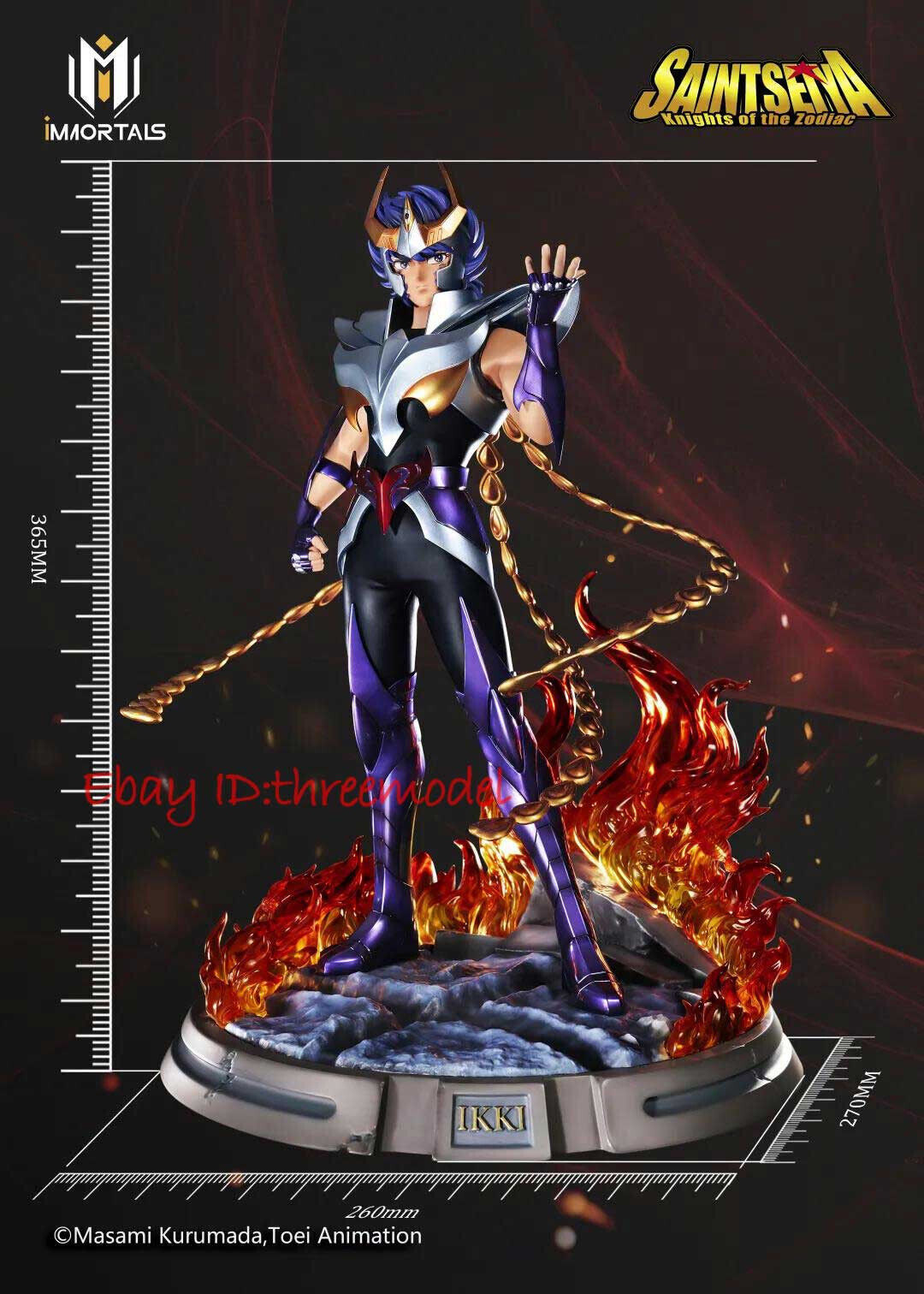 PHOENIX IKKI STATUE UNBOXING Saint Seiya Immortals figure REVIEW 