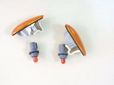 01-03 MITSUBISHI JDM LANCER 03 04 05 06 EVO AMBER SIDE MARKER LIGHTS FAST SHIP