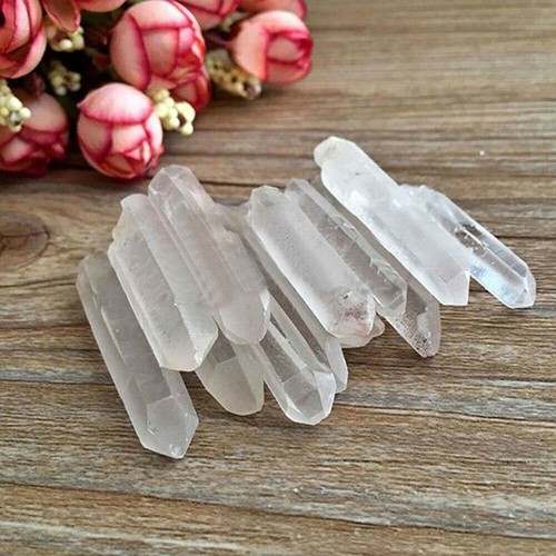 100g Lot Tibet Natural Clear Quartz Crystal Points Terminated Wand Specimen - Picture 5 of 9