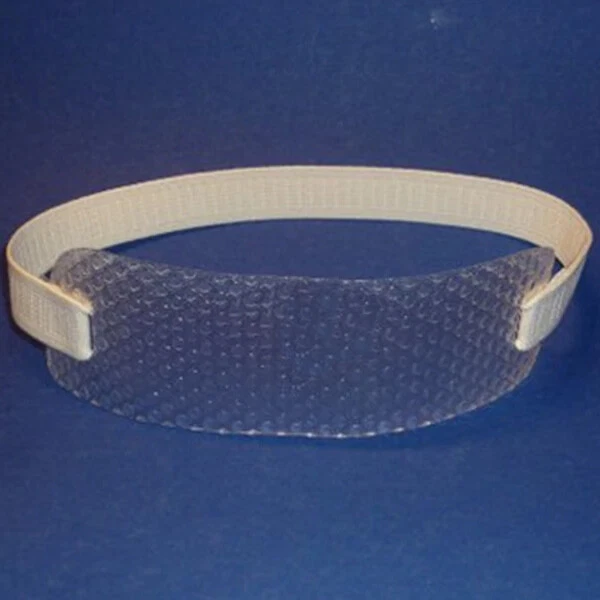 GUIDA TAGLIO CAPELLI COLLO NUCA TRASPARENTE ELASTICO BIANCO UOMO - Immagine 3 di 4