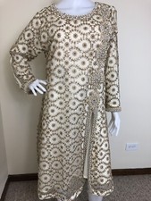 Pakistani Indian Designer Party Wear Straight Pants L, XL