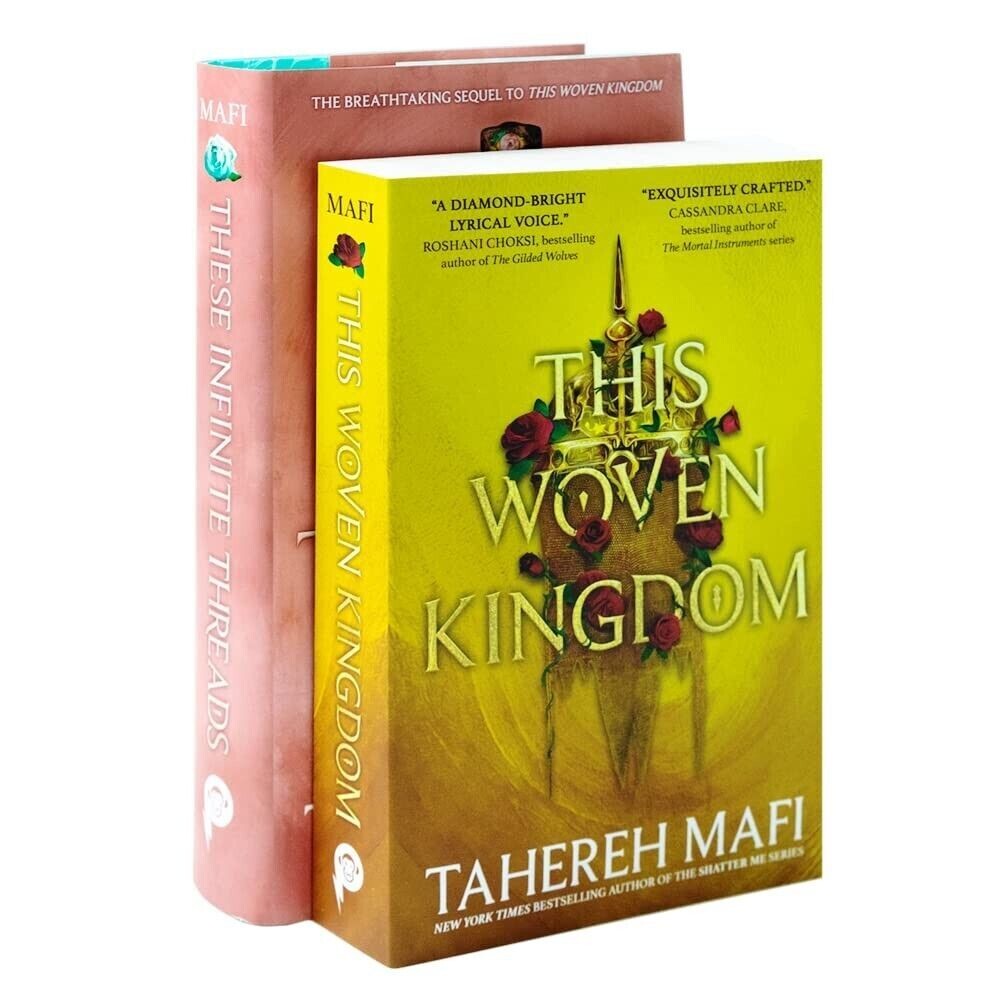 Tahereh Mafi 2 Books Collection Set This Woven Kingdom, These Infinite Threads - Image 3