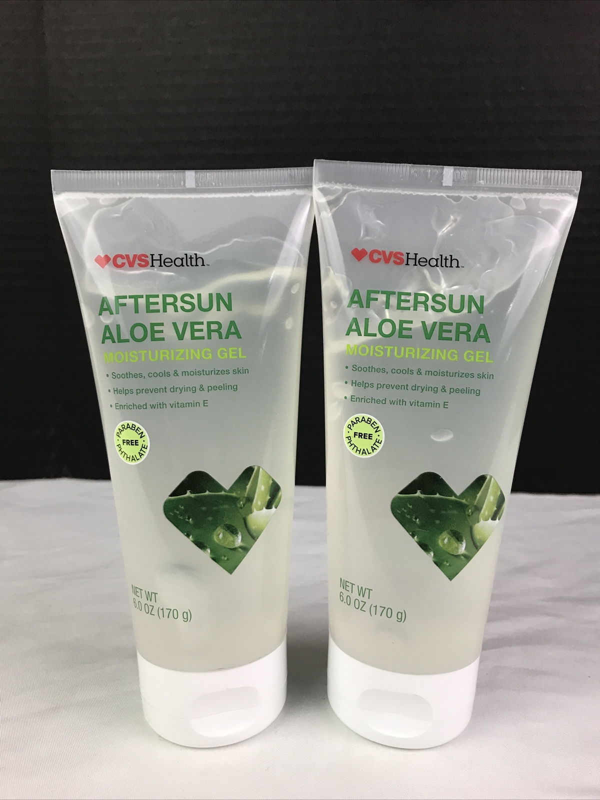 2 PK After sun Aloe Vera Vitamin E moisturizing Gel 6 oz eBay