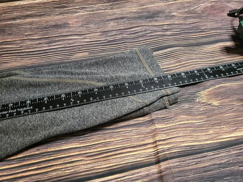 Pantalones deportivos Athleta talla pequeña gris jaspeado RN54023 - Imagen 4 de 6