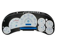 Escalade White Gauge Face for Silverado Sierra Duramax Diesel 2003 04 05 New