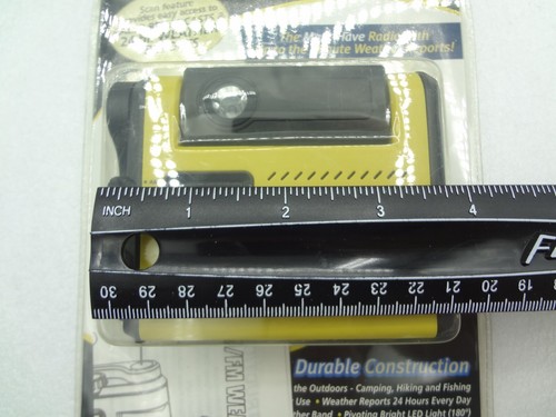 AM FM Radio Weather Band Radio with LED Light NOS - Picture 12 of 13