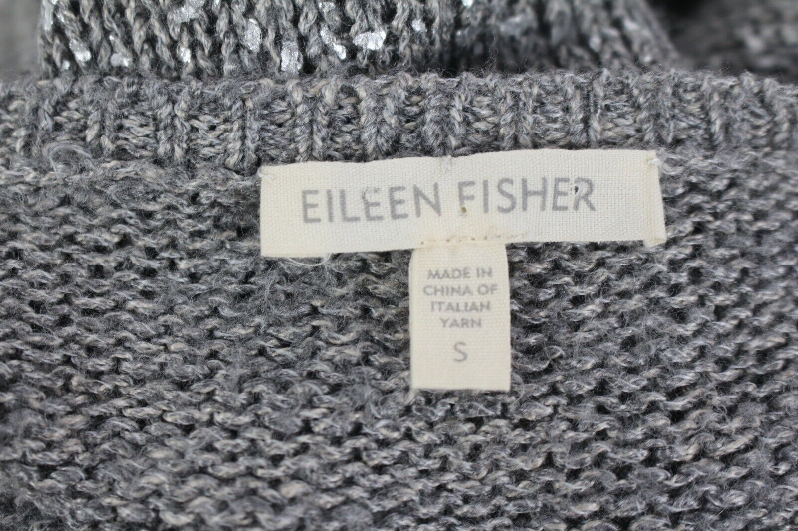 ladies EILEEN FISHER Blouse size S - image 6