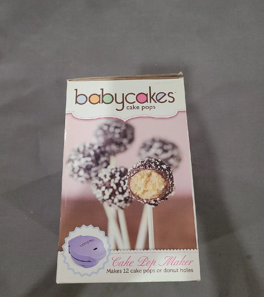 Babycakes Cake Pop Maker. NEW Electric Dessert Machine w/Molds - Image 4 of 4