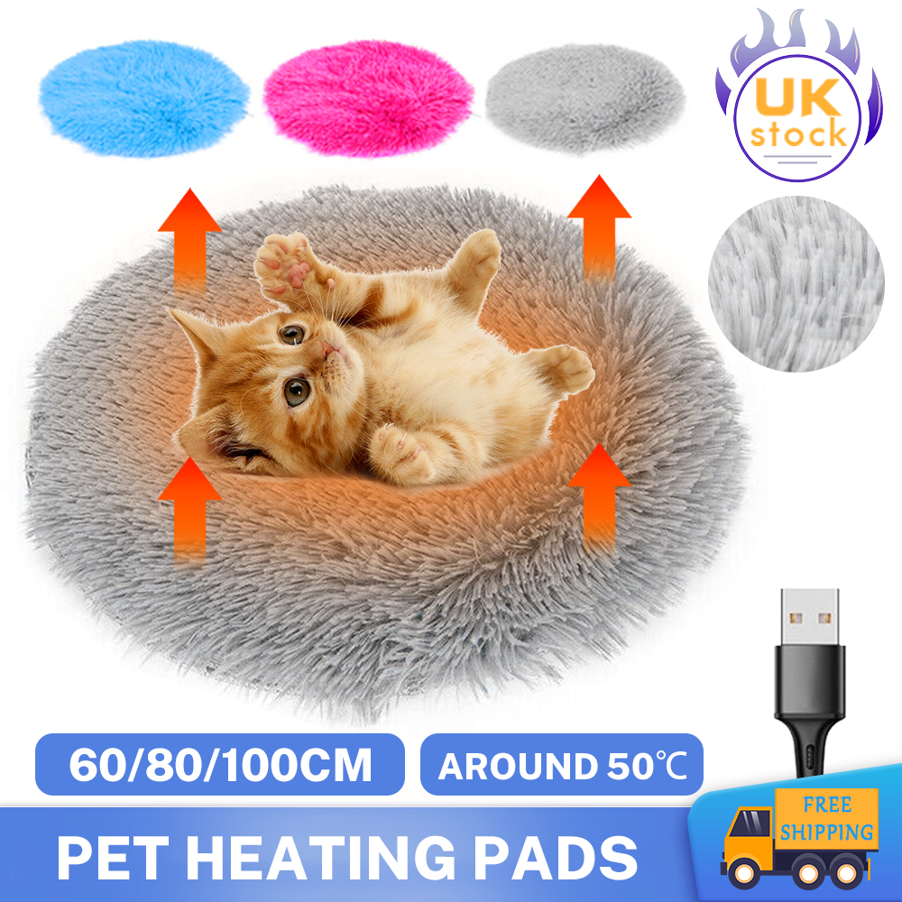 Pet Heating Pad Cat Dog Electric Heat Mat Heated Bed Dog Puppy Whelping