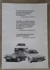 Jaguar Daimler V12 HE Road Test Compilation Brochure c.1982 - XJS  Double Six