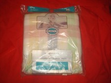 Vintage Beacon Acrylic Baby Blanket Pastel Woven Made in USA