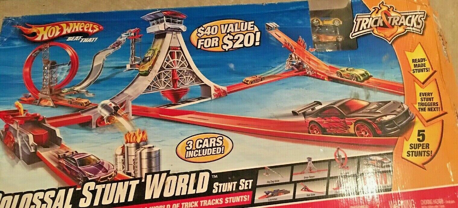 hot wheels colossal stunt world