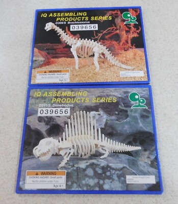 IQ Assembling Dimetrodon & Brachiosaurus D311/S 039656 039656 Harbor Freight 