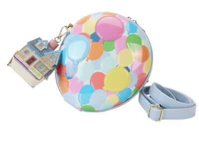 Loungefly Up Balloon House Figural Crossbody Bag With Coin  display picture 3