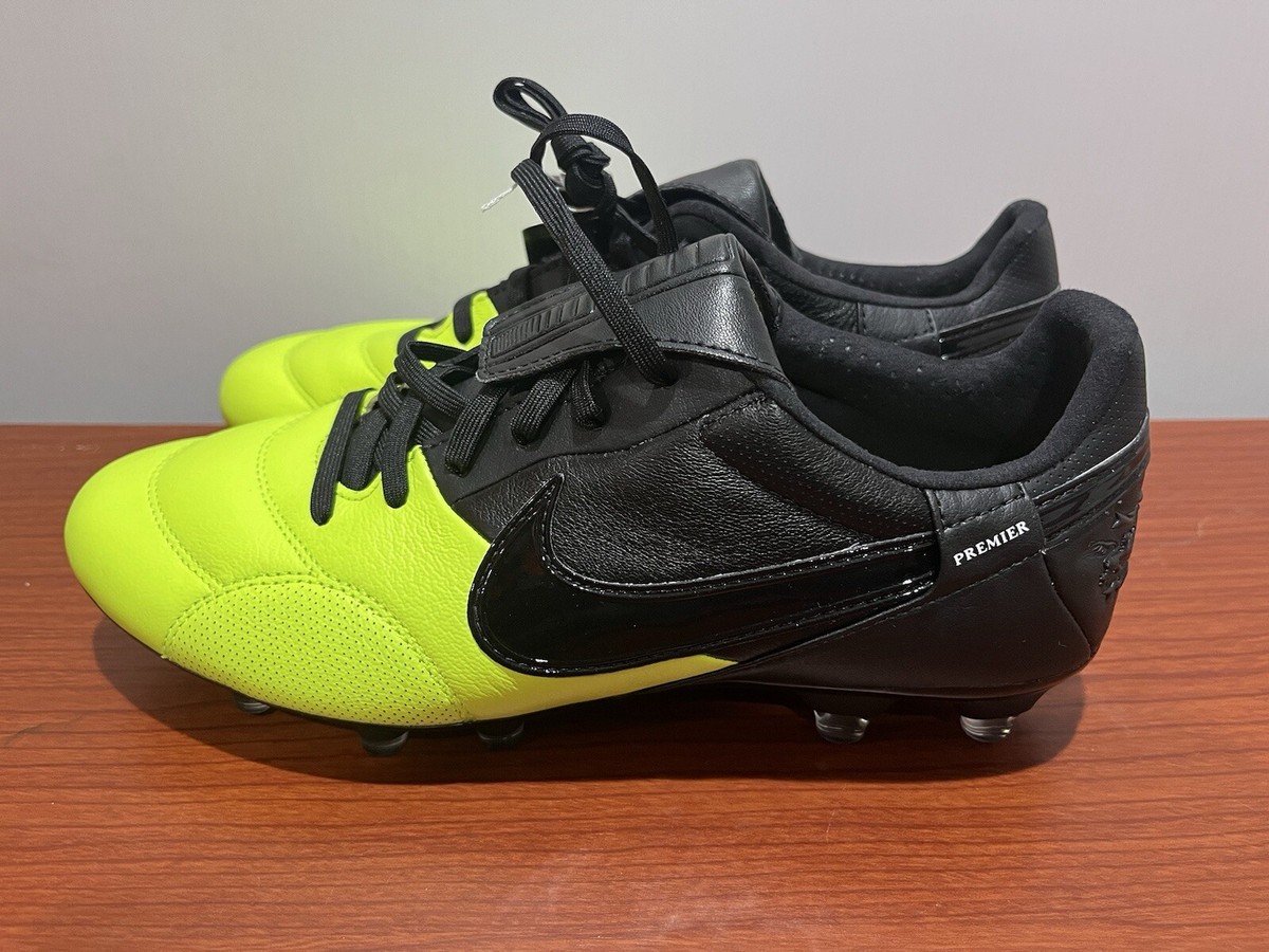 Nike Premier FG Men Size Women SZ Soccer Cleats Black