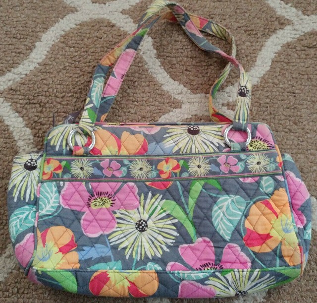 vera bradley floral purse
