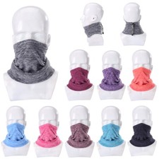 Winter Outdoor Sports Soft Fleece Neck Gaiter Warmer Face Mask for Cold Weather