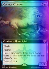 MTG Magic the Gathering Cosmos Charger (342/526) Kaldheim LP FOIL