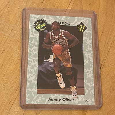 1991 CLASSIC BASKETBALL DRAFT PICKS JIMMY OLIVER #29