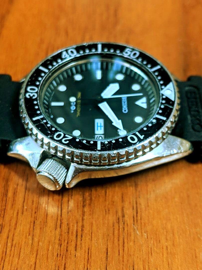 Seiko 7C43-6010 Diver Watch 200m Professional Small Size Used | eBay