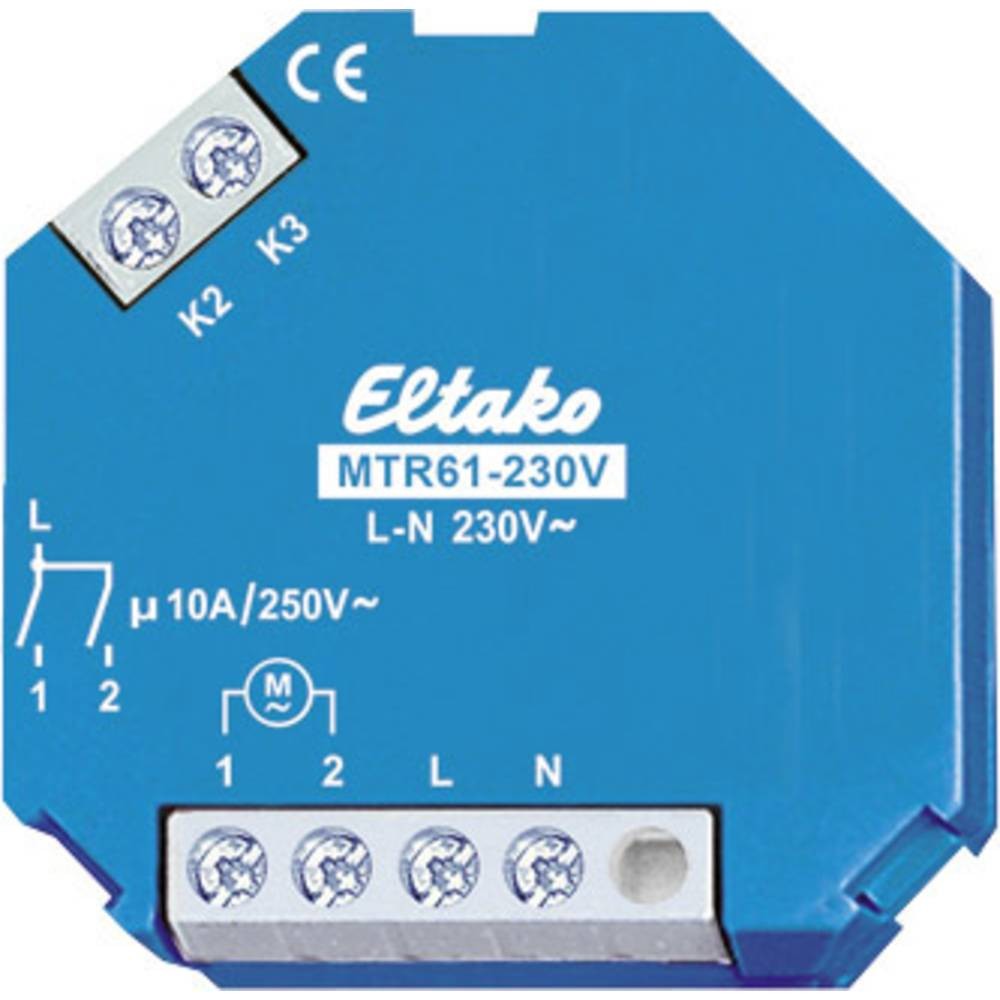 Relais de séparation Eltako MTR61 230V pour centraliser les stores de la maison