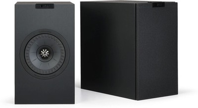 KEF Q1 Meta Black pair Bookshelf Speakers (Satin Black)