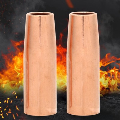 2 Stück MIG Schweißpistole Düse 21 - 37 3/8inch 100L Für Tweco Mini/1 CU