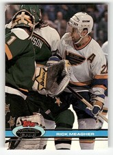 Rick Meagher 1991-92 Stadium Club #85 St. Louis Blues