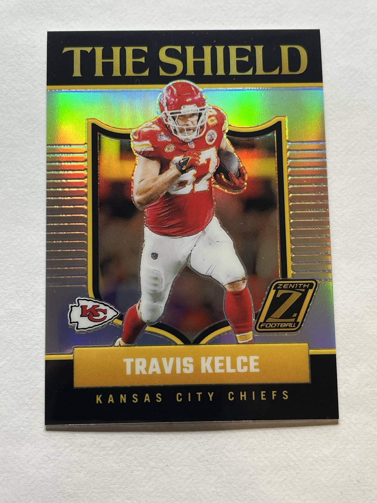 2024 Zenith Football - Travis Kelce The Shield Case Hit Prizm #19