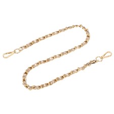 32" Purse Strap with Buckle for Shoulder and Cross Body Gold Gold 