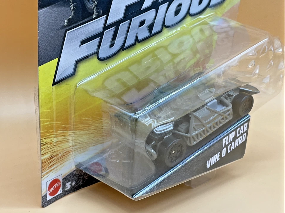 Fast & Furious 6 Flip Car - Mattel 1:55 Diecast - 2016 Cardado #3/32 - Sin abrir Foto 4 de 4