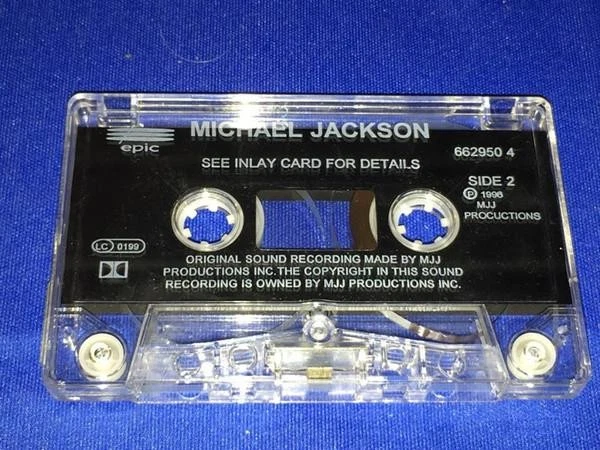 Michael Jackson They Don't Care About Us cassette UK Issue Pressed In Netherland - Image 4 of 4