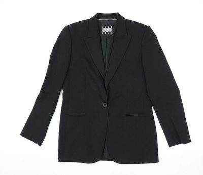 Per Una Damen Blazer schwarz Größe 12 Business Chic