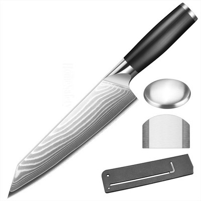 8 Zoll Damaszener Küchenmesser Allzweckmesser aus 67 Schichten Vg-10 Damaststahl
