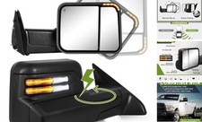 Power Fold Tow Mirrors for Dodge Ram 1500 2009-2018 , 2500 3500 2010-2018 ,