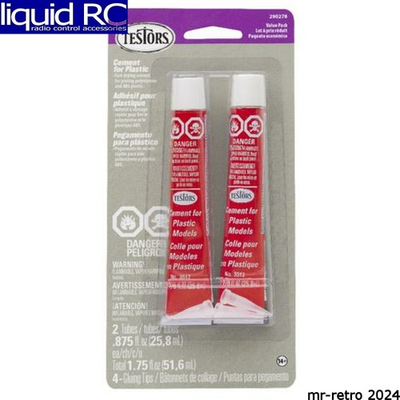 #ad Testors 290278 Cement Value Pack 2 7 8 Fl Oz Tubes $10.11