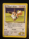 Lt. Surge's Eevee 51/132 Unlimited Pokemon Gym Challenge LP