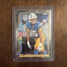 Topps Chrome 2024 Ladd McConkey Chargers Future Stars Rookie Insert FS-3