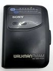Vintage SONY Walkman WM-FX101 Cassette Player & AM/FM Radio w/Belt Clip (WORKS)