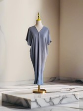 0065/  Gray  Dress Crinkle Airflow Polyester