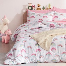 Kids Bedding Comforter Set Full/Queen Size - Super Cute Soft Kids Bedding Bed
