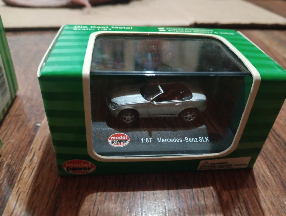 model power minis 1:87 Lot Of 7 New Mercedes Porsche BMW Audi  - Image 2 of 4