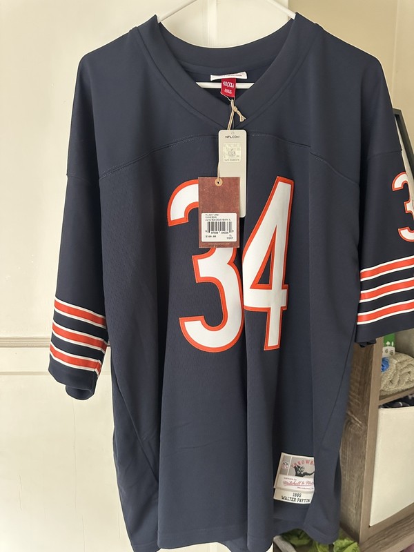 NWT Mitchell & Ness Walter Payton #34 Chicago Bears 1985 Legacy Jersey XL (48) 