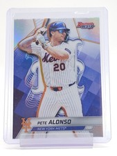 PETE ALONSO 2025 BOWMAN'S BEST BASEBALL REFRACTOR #51 NEW YORK METS Q5759
