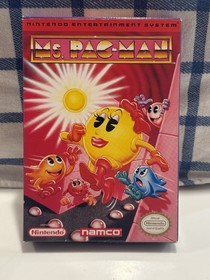 Ms. Pac-Man (Nintendo Entertainment System, NES) CIB Complete Namco