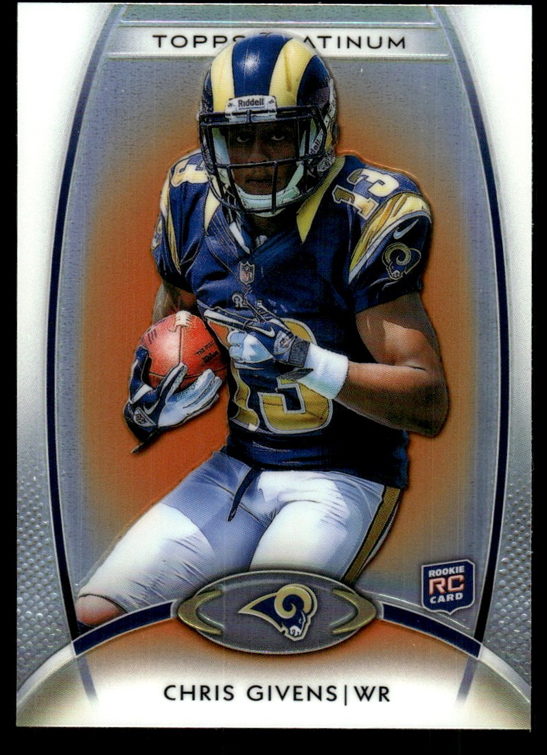 Chris Givens Topps Platinum #127 Base