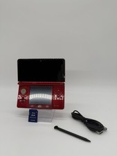 Console Nintendo 3DS Rossa - Metallic Red Con Pennino Caricatore E Scheda SD 2GB