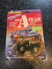 Vintage 1982 LJN ROUGH RIDERS 4x4 The A-Team Battle Blaster Truck On Card